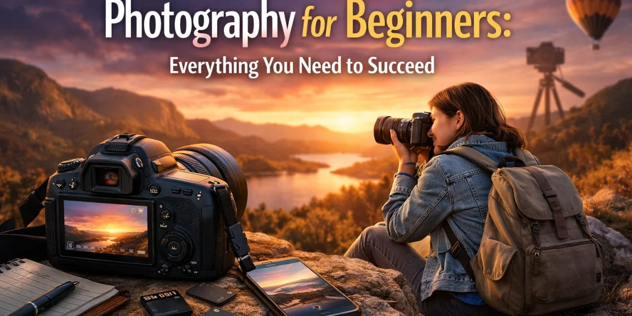 The Ultimate Guide to Photography for Beginners: Everything You Need to Succeed