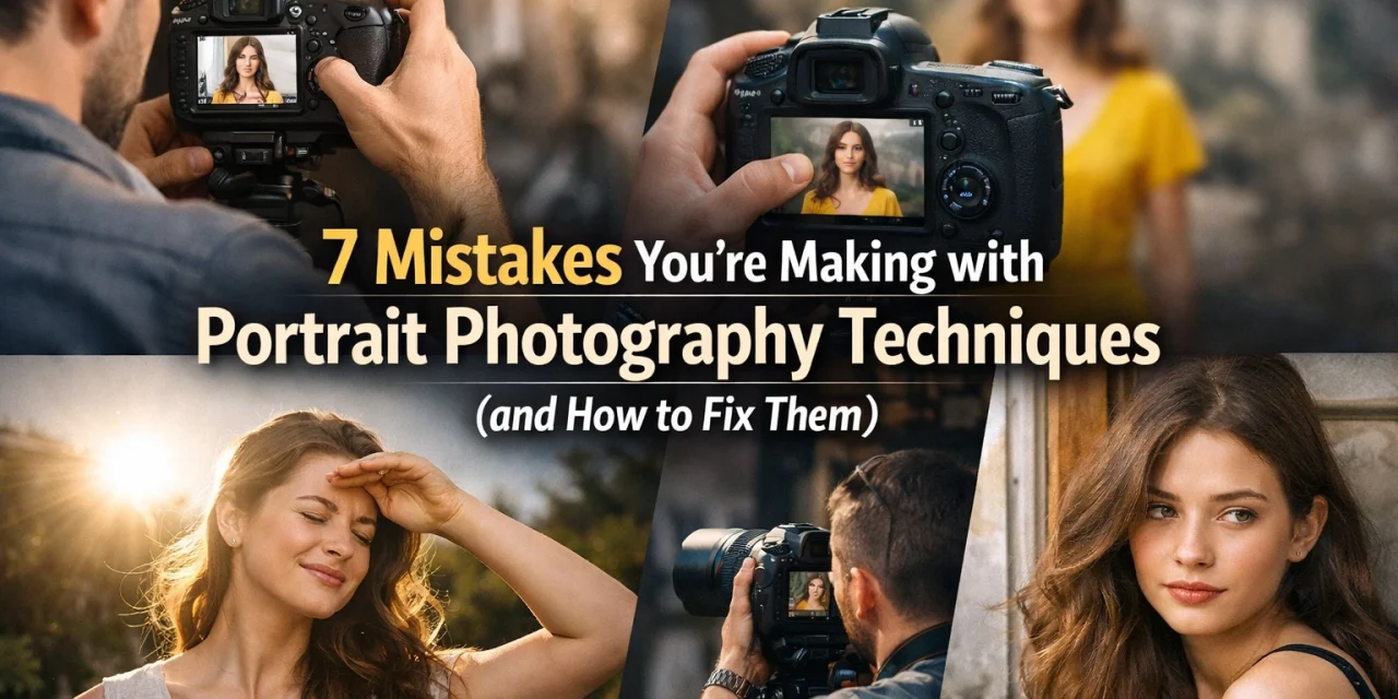 7 Mistakes You’re Making with Portrait Photography Techniques (and How to Fix Them)