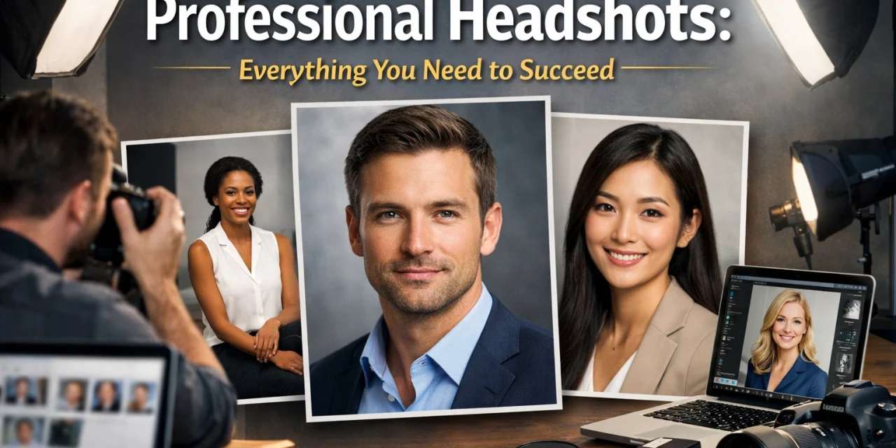 The Ultimate Guide to Professional Headshots: Everything You Need to Succeed