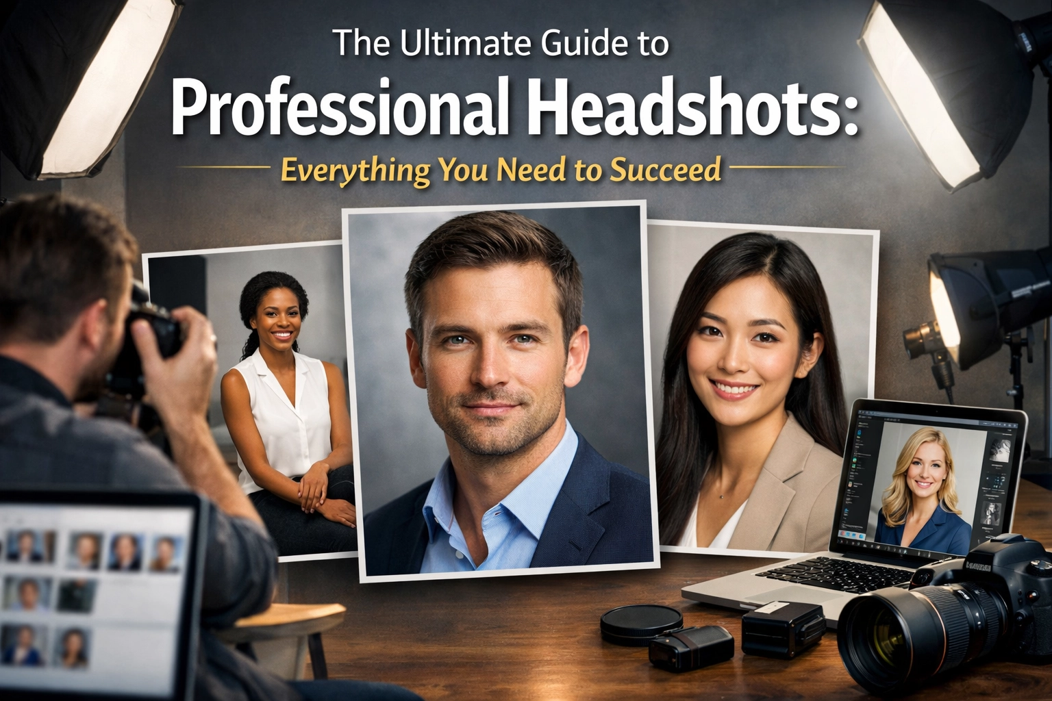The Ultimate Guide to Professional Headshots: Everything You Need to Succeed