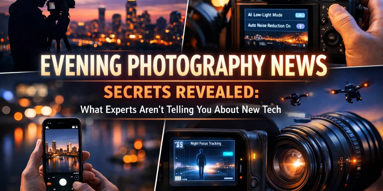 Evening Photography News Secrets Revealed: What Experts Aren’t Telling You About New Tech