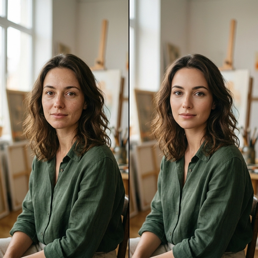 How to Integrate AI Retouching With Classic Portrait Techniques Without Losing the “Human” Look