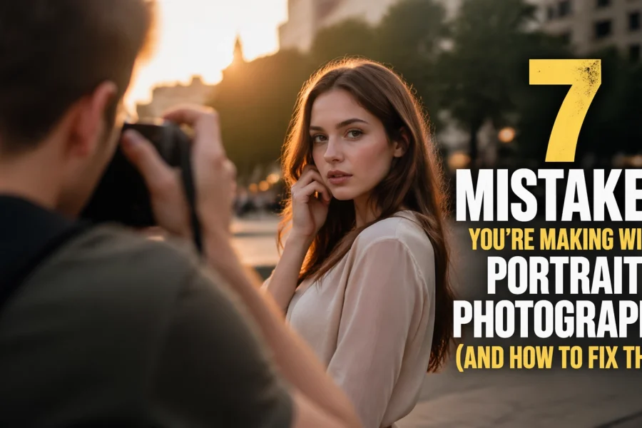 7 Mistakes You’re Making with Portrait Photography (and How to Fix Them)