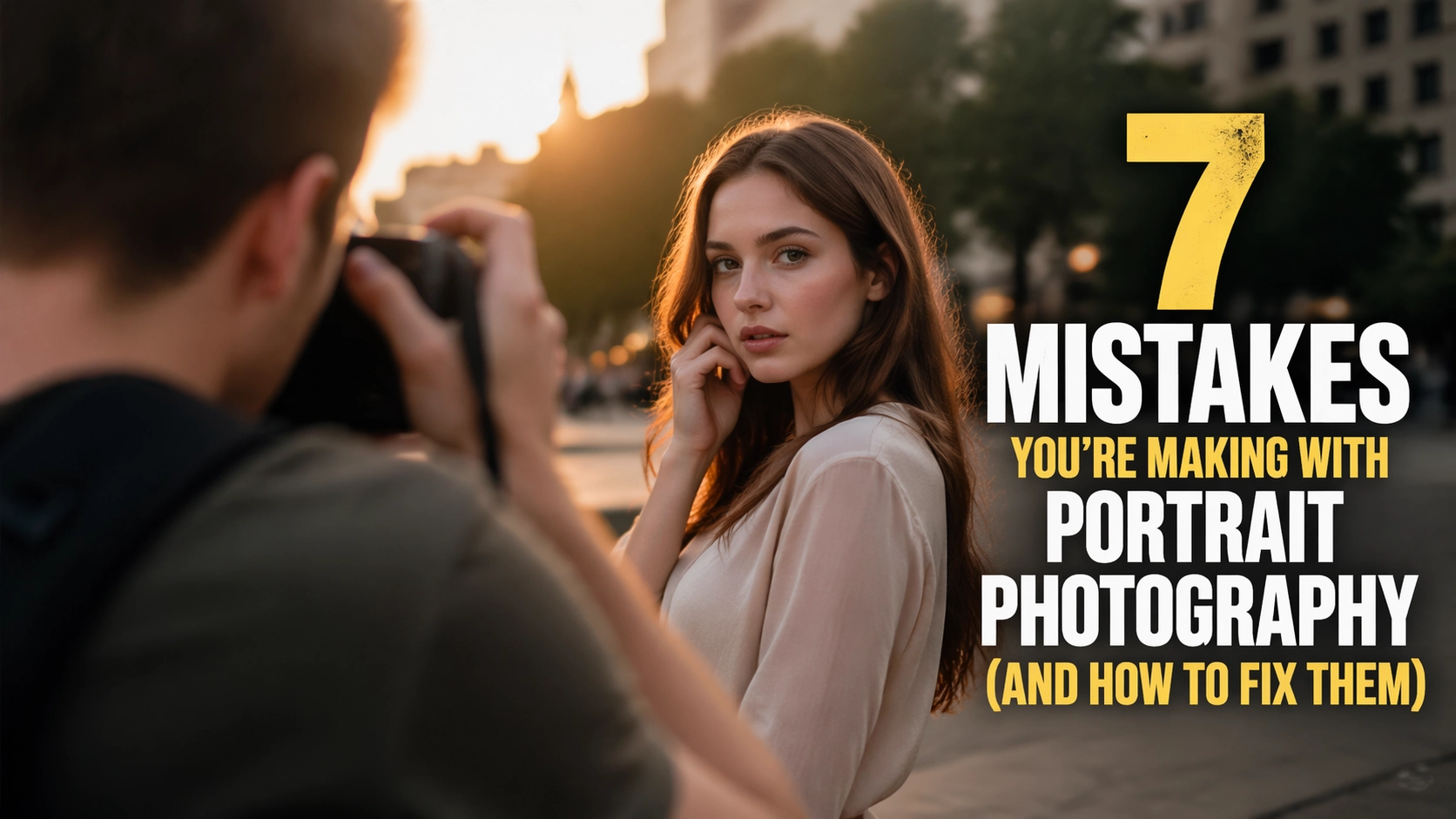 7 Mistakes You’re Making with Portrait Photography (and How to Fix Them)