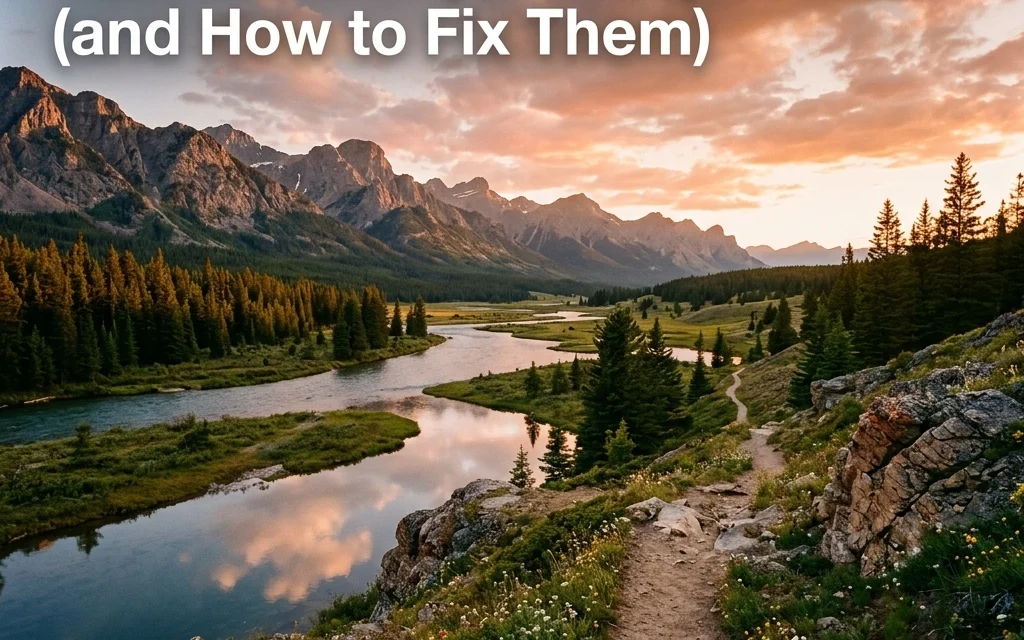 7 Mistakes You’re Making with Landscape Composition (and How to Fix Them)