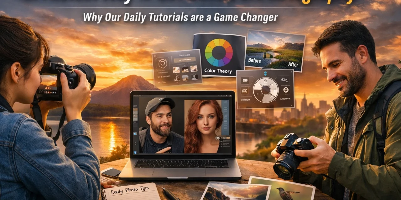 The Fastest Way to Get Better at Photography: Why Our Daily Tutorials are a Game Changer