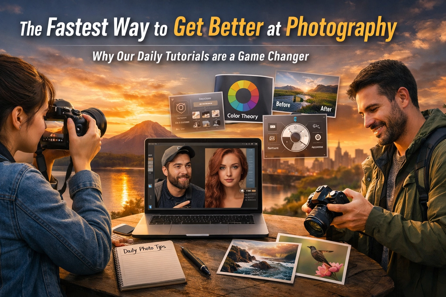 The Fastest Way to Get Better at Photography: Why Our Daily Tutorials are a Game Changer