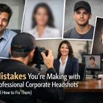 7 Mistakes You’re Making with Professional Corporate Headshots (and How to Fix Them)