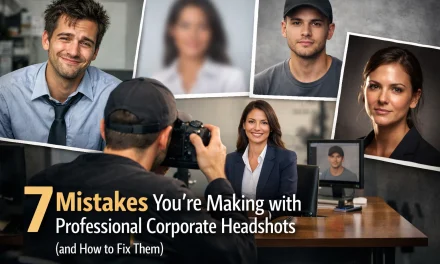 7 Mistakes You’re Making with Professional Corporate Headshots (and How to Fix Them)