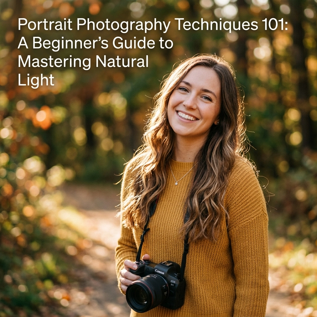 Portrait Photography Techniques 101: A Beginner’s Guide to Mastering Natural Light