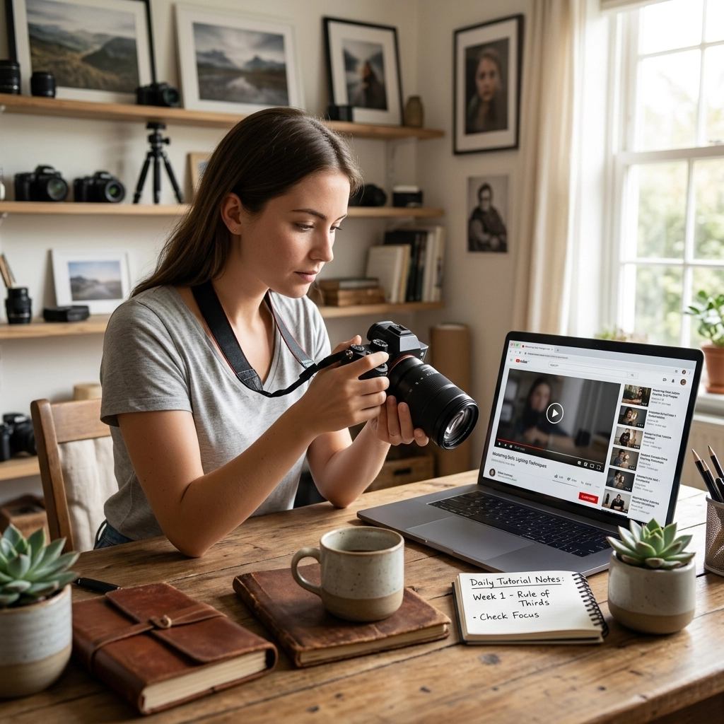 The Fastest Way to Get Better at Photography: Why Daily Tutorials are Your Secret Weapon