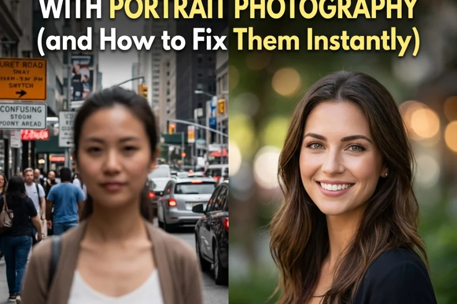 7 Mistakes You’re Making with Portrait Photography (and How to Fix Them Instantly)