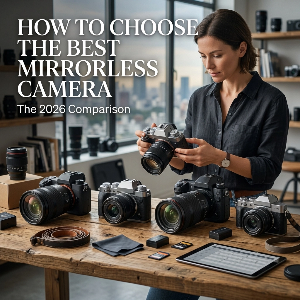 How to Choose the Best Mirrorless Camera (The 2026 Comparison)