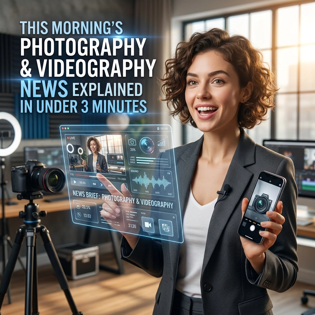 This Morning’s Photography & Videography News Explained in Under 3 Minutes