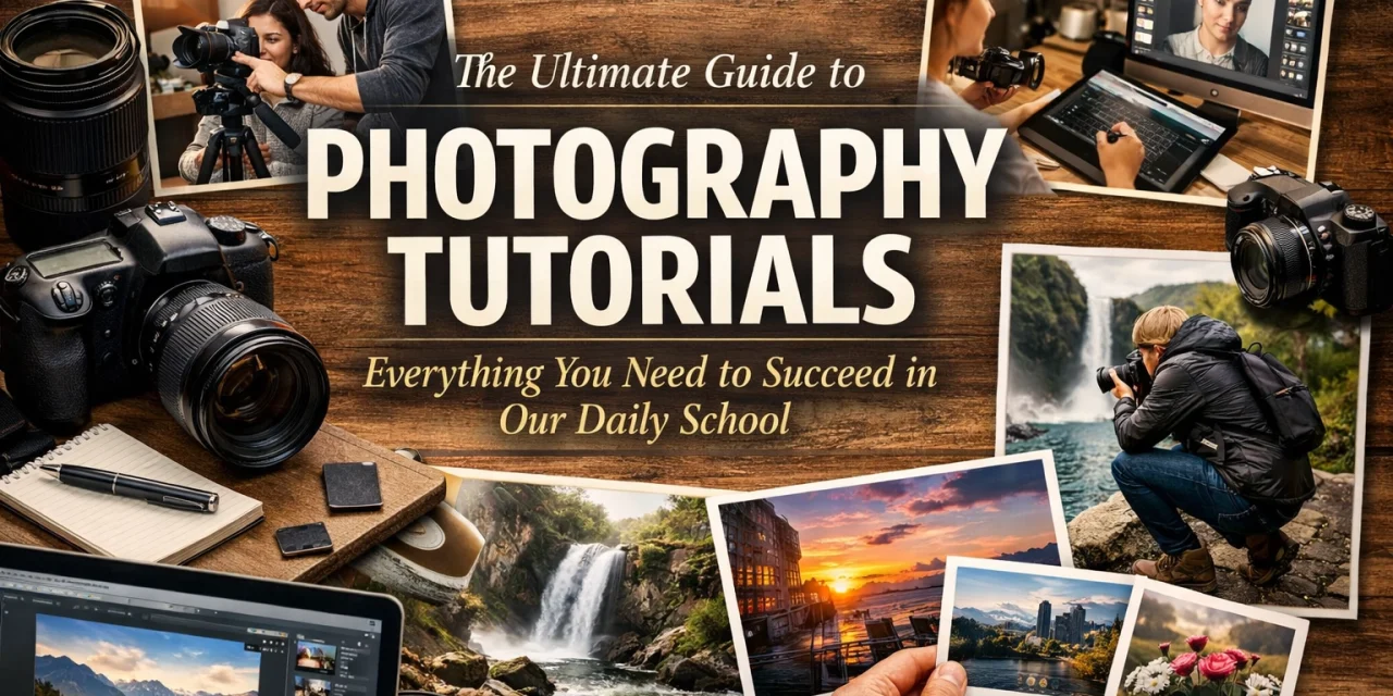The Ultimate Guide to Photography Tutorials: Everything You Need to Succeed in Our Daily School