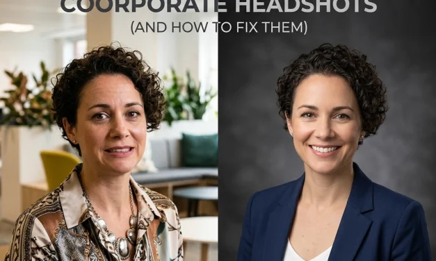 7 Mistakes You’re Making with Professional Corporate Headshots (and How to Fix Them)