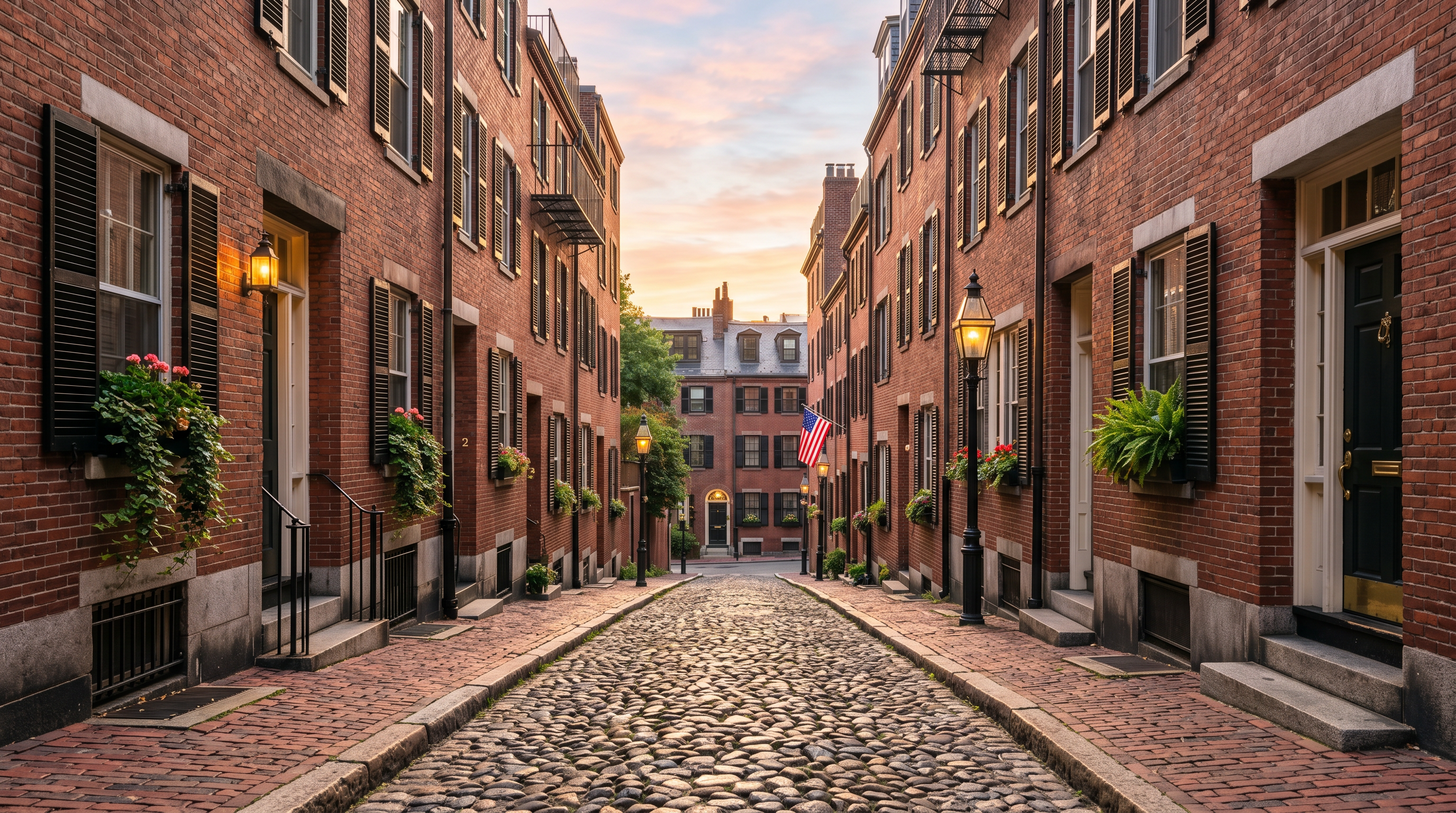 Acorn Street, Beacon Hill — from the Boston Photographer's Guide