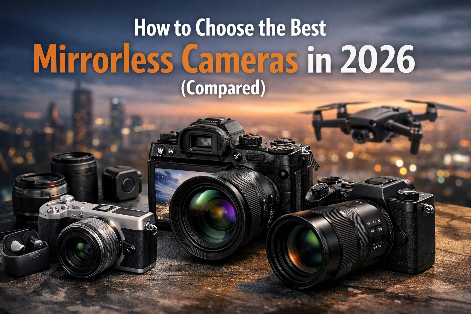 How to Choose the Best Mirrorless Cameras in 2026 (Compared)
