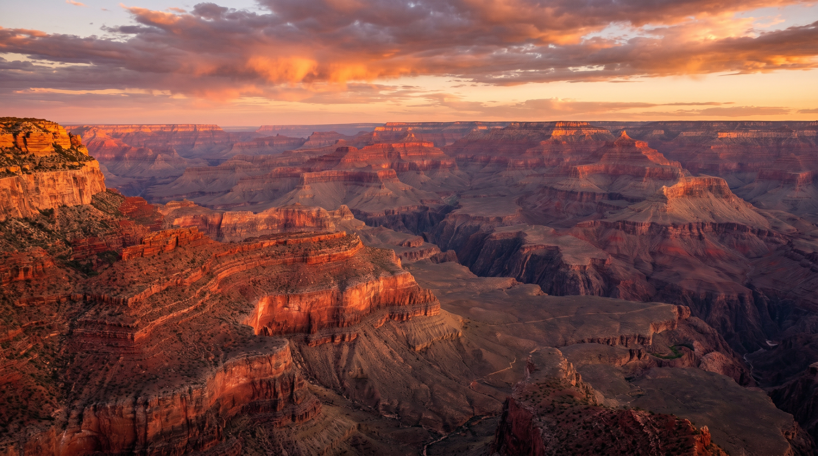 Grand Canyon National Park from the South Rim — one of the most photographed landscapes on Earth