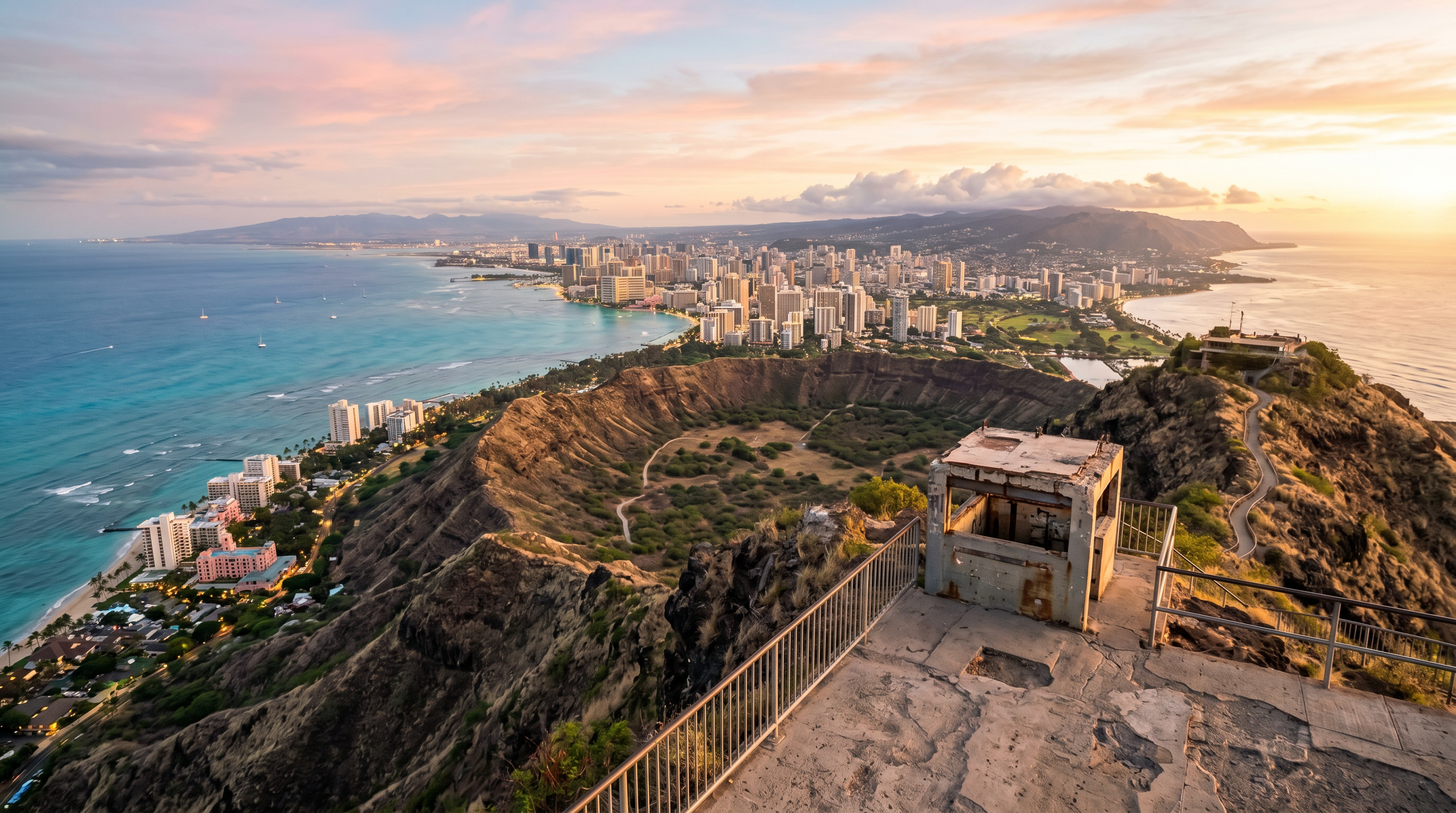 Diamond Head Summit (Lē'ahi) — from the Honolulu Photographer's Guide