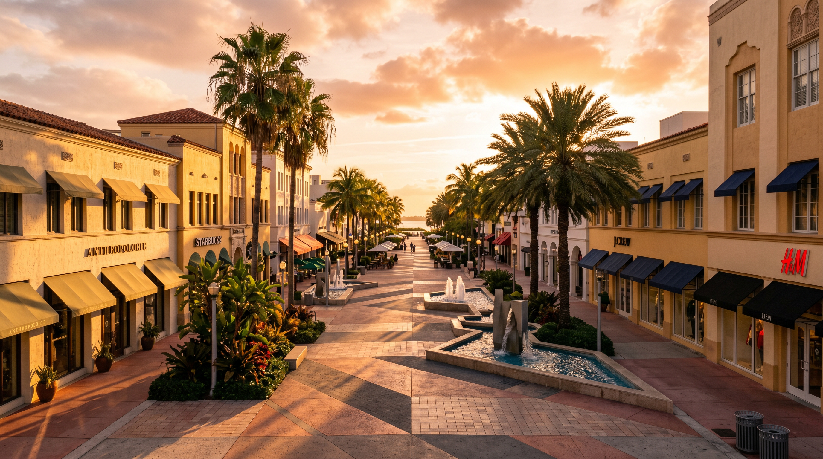 Lincoln Road Mall Miami photography sample
