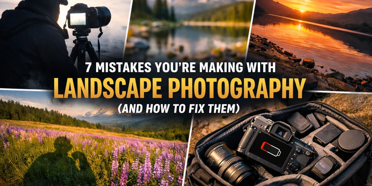 7 Mistakes You’re Making with Landscape Photography (and How to Fix Them)