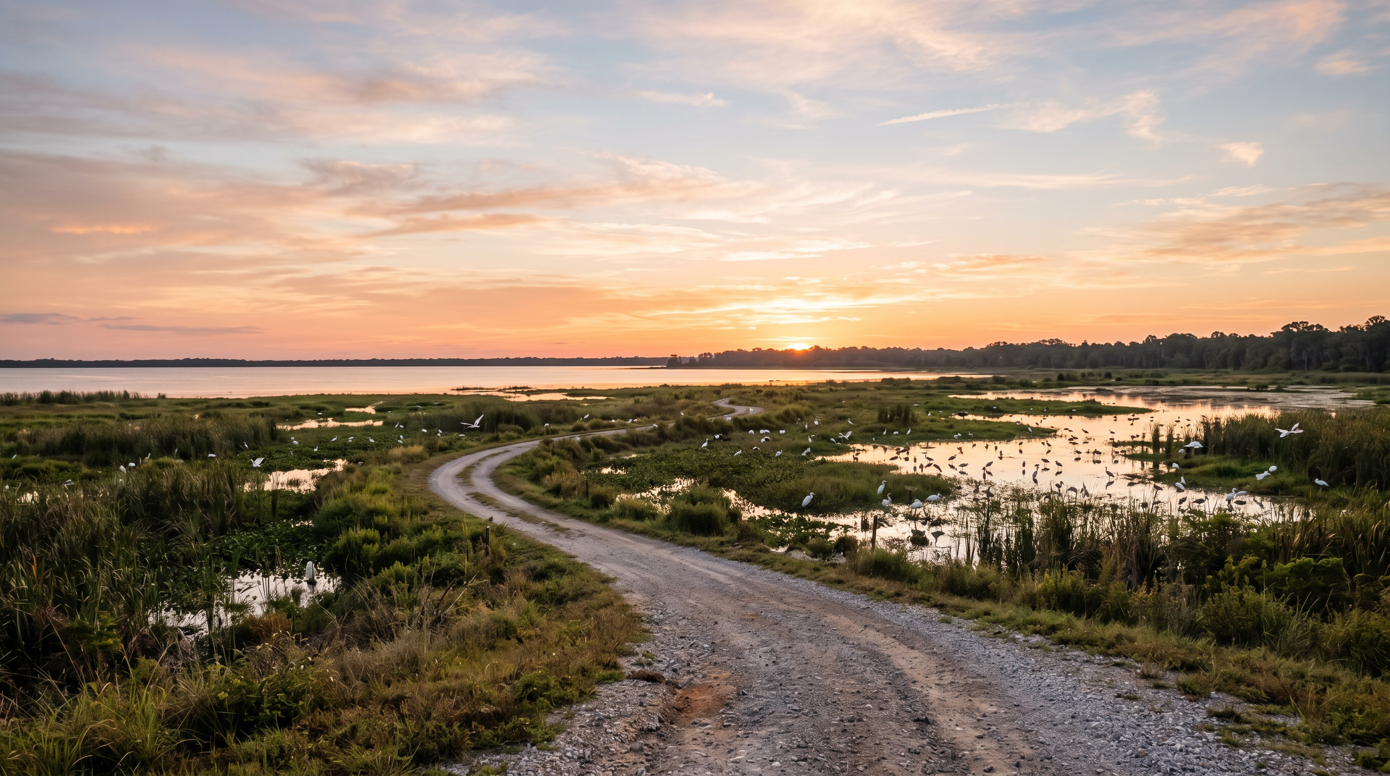 Lake Apopka Wildlife Drive Orlando photography sample