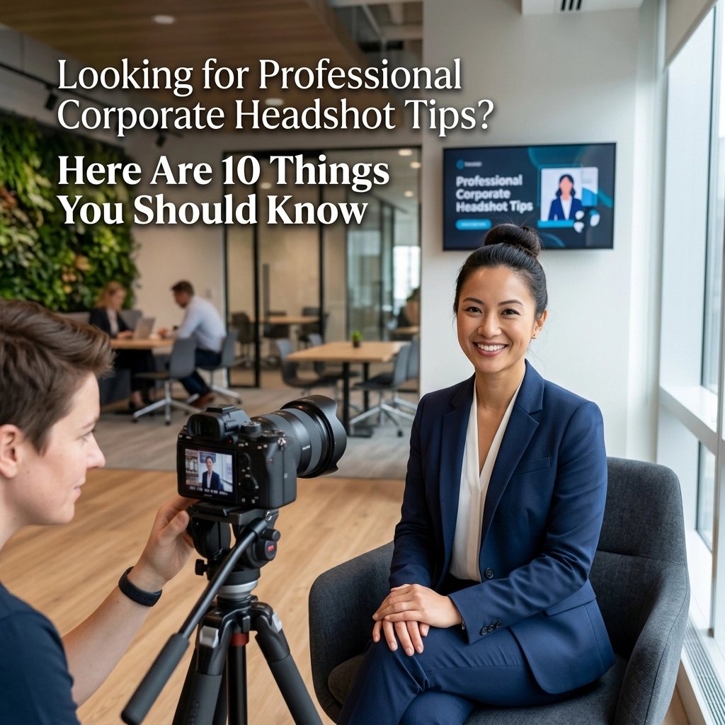 Looking for Professional Corporate Headshot Tips? Here Are 10 Things You Should Know