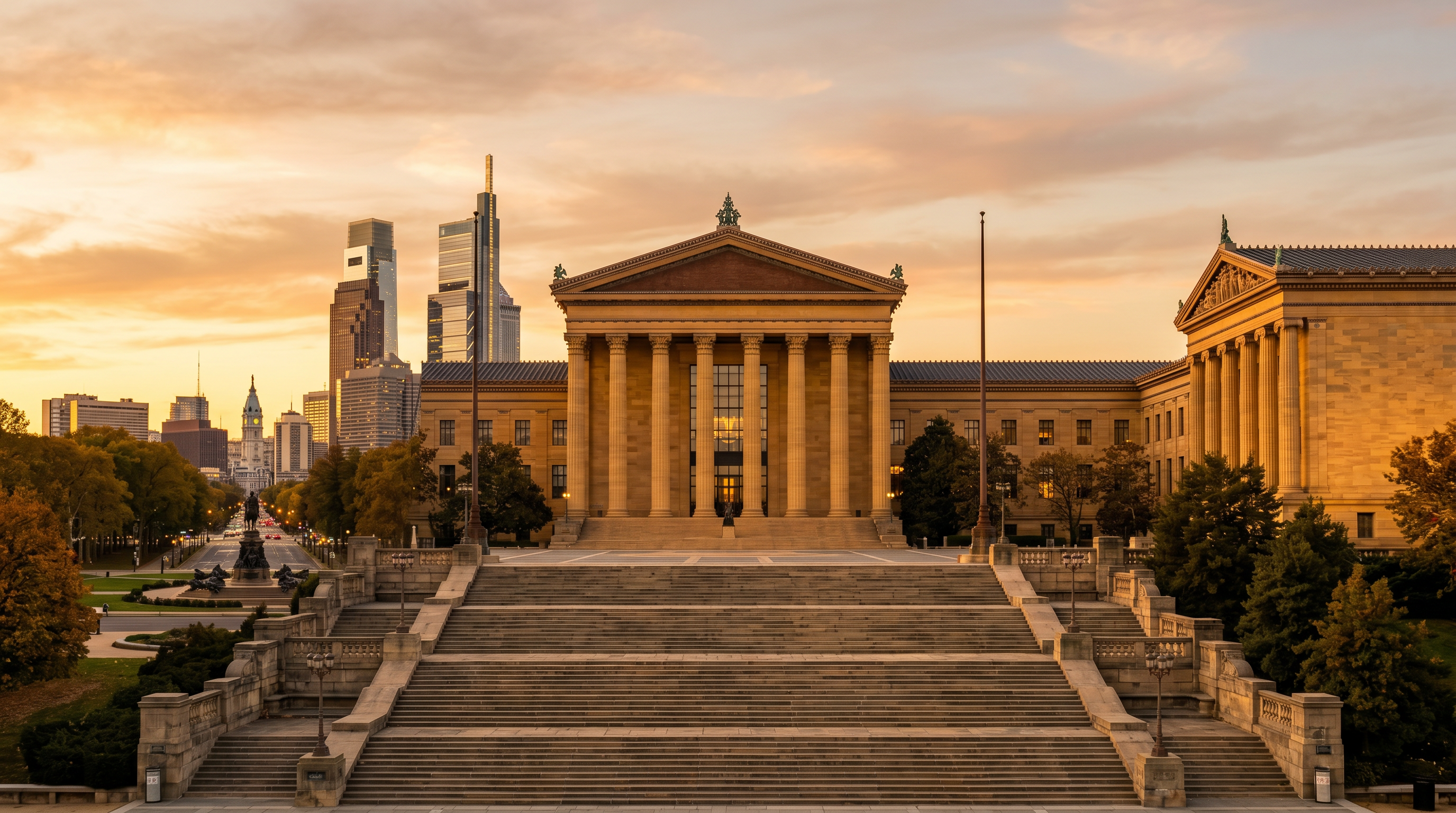 Philadelphia Museum of Art — Rocky Steps — from the Philadelphia Photographer's Guide