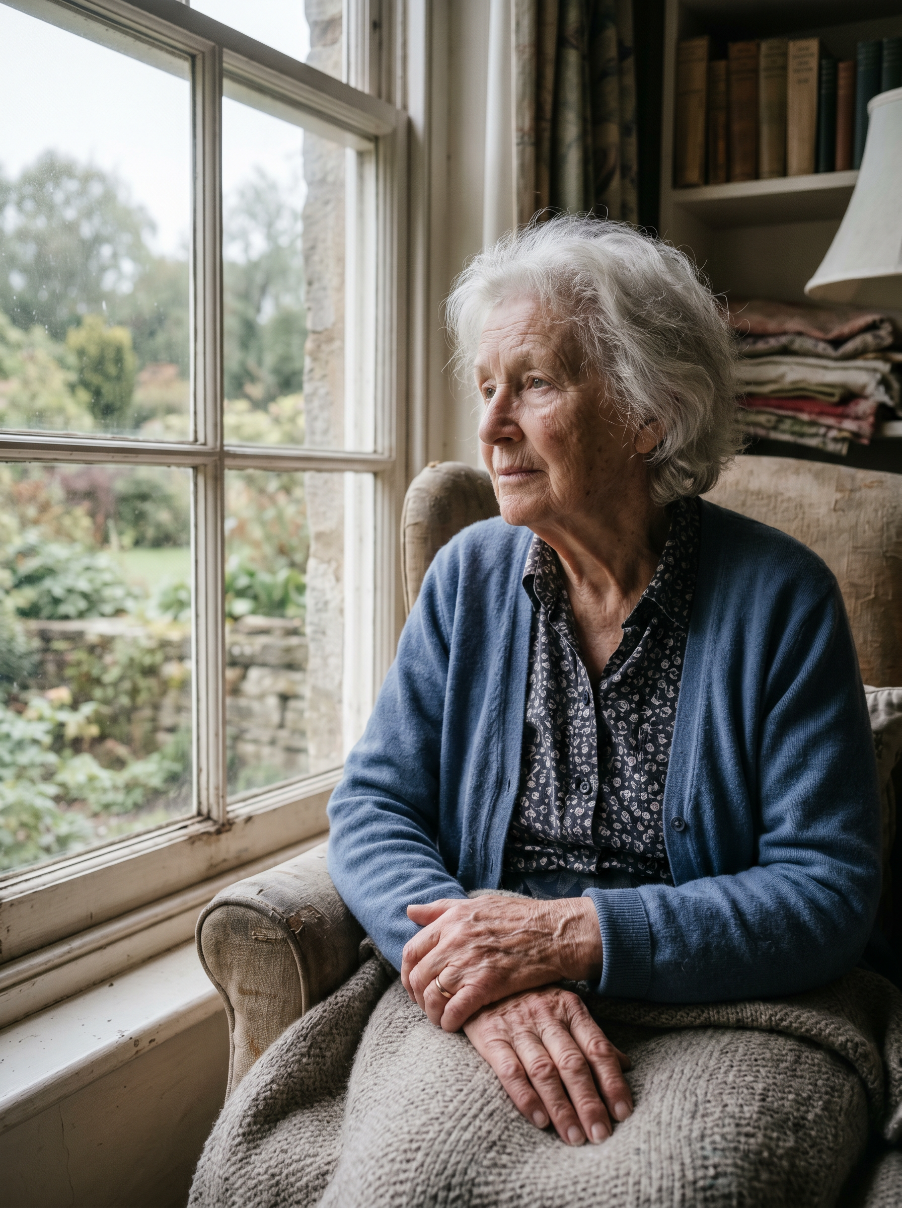 Elderly window light before preset