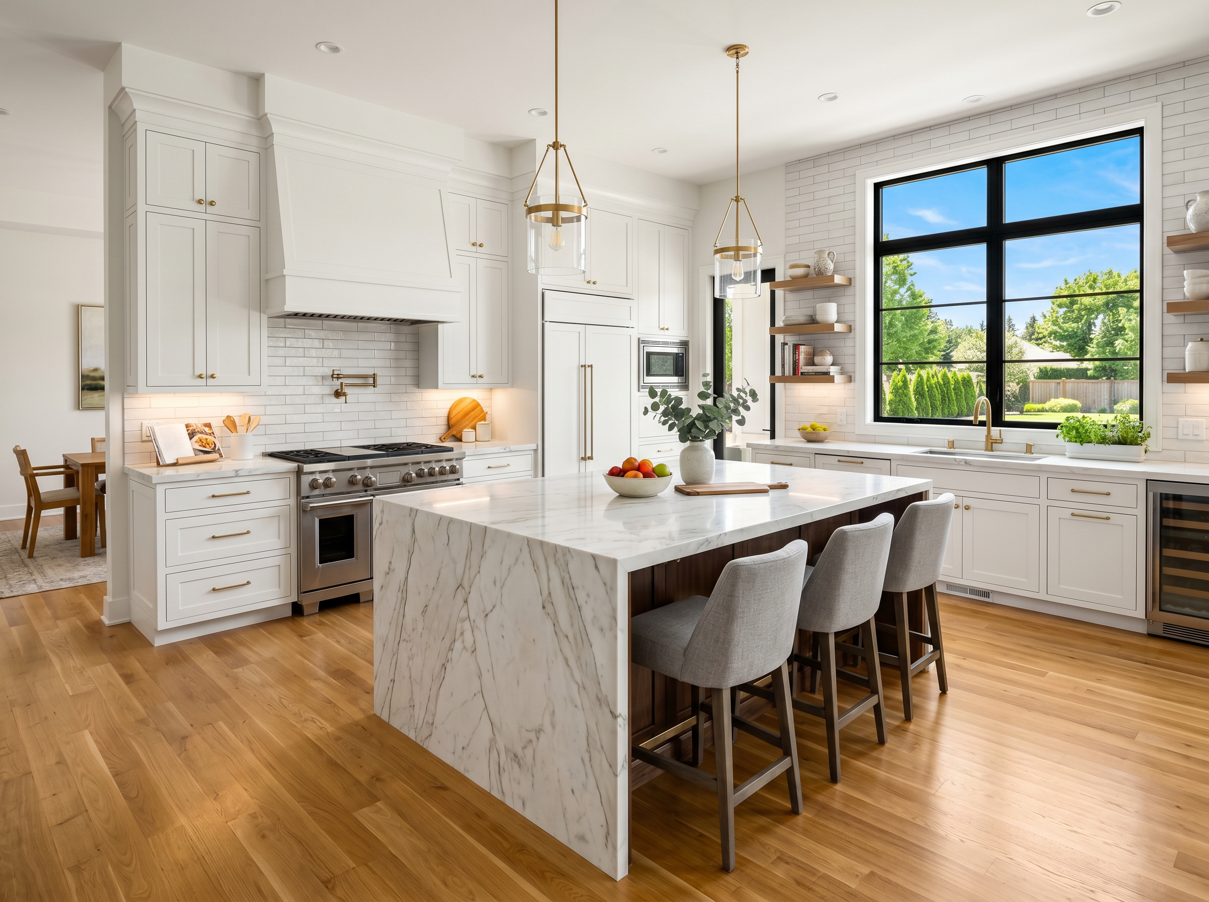 Chef kitchen after real estate preset