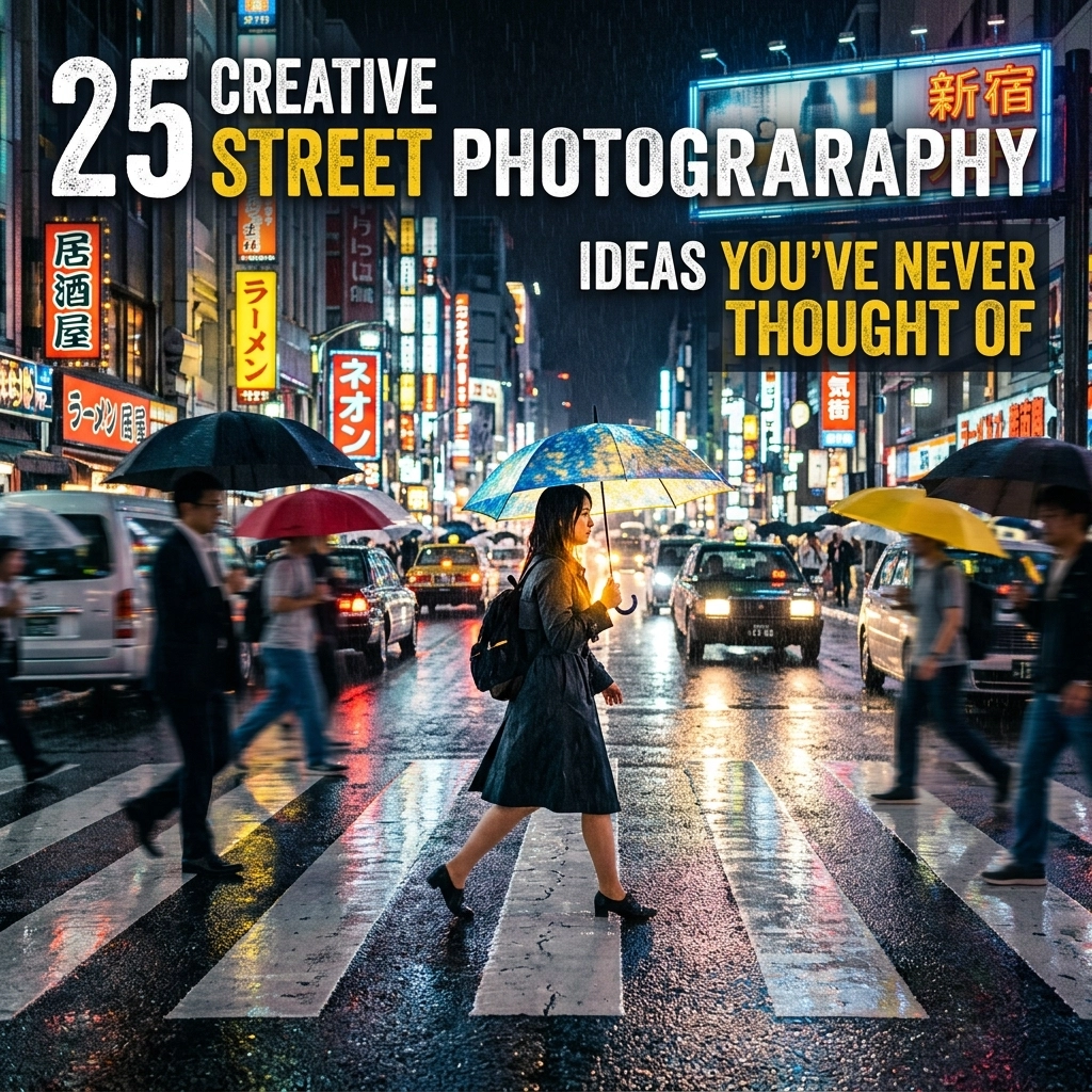 25 Creative Street Photography Ideas You’ve Never Thought Of