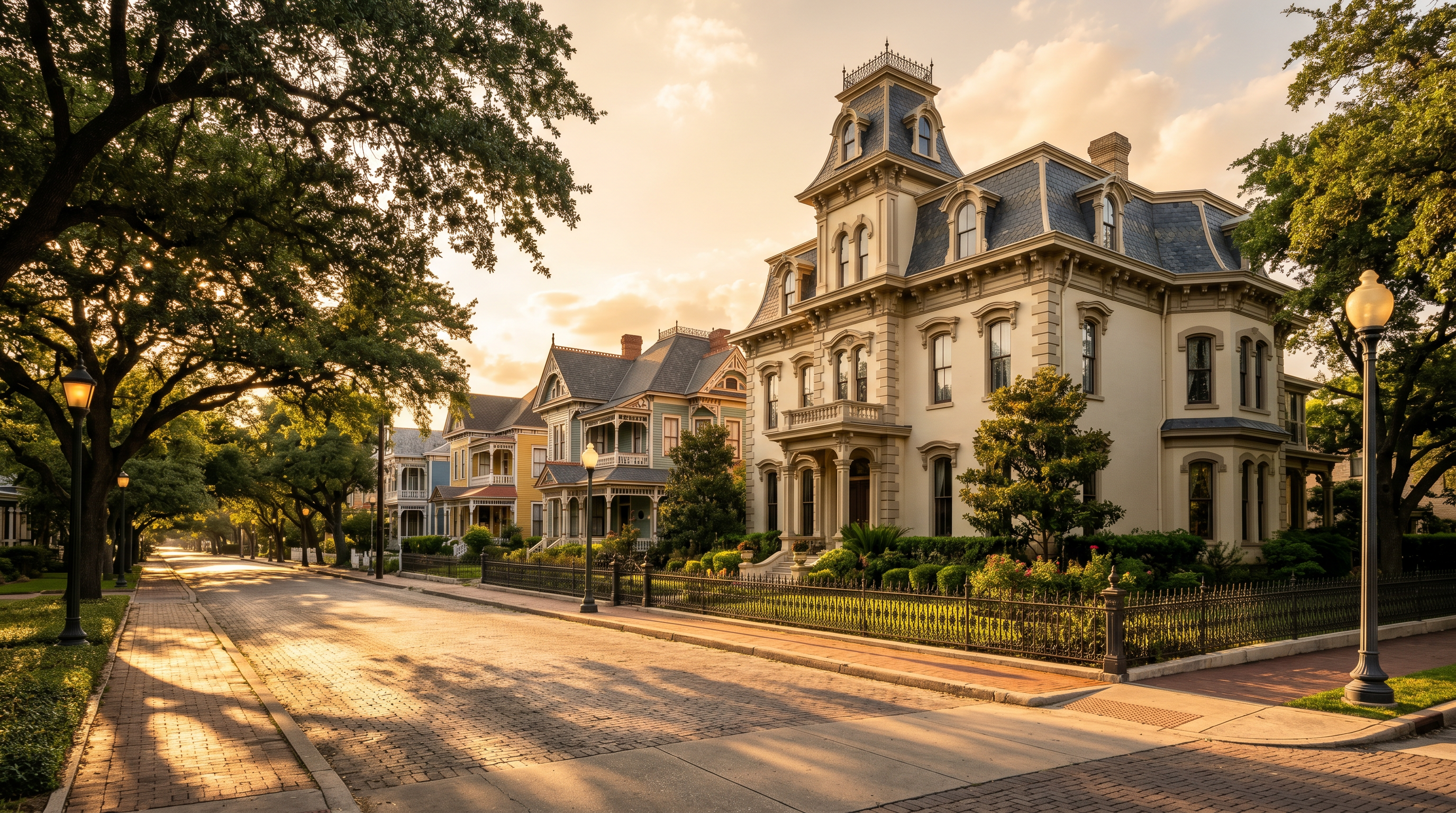 King William Historic District — Steves Homestead & Painted Victorians San Antonio photography sample