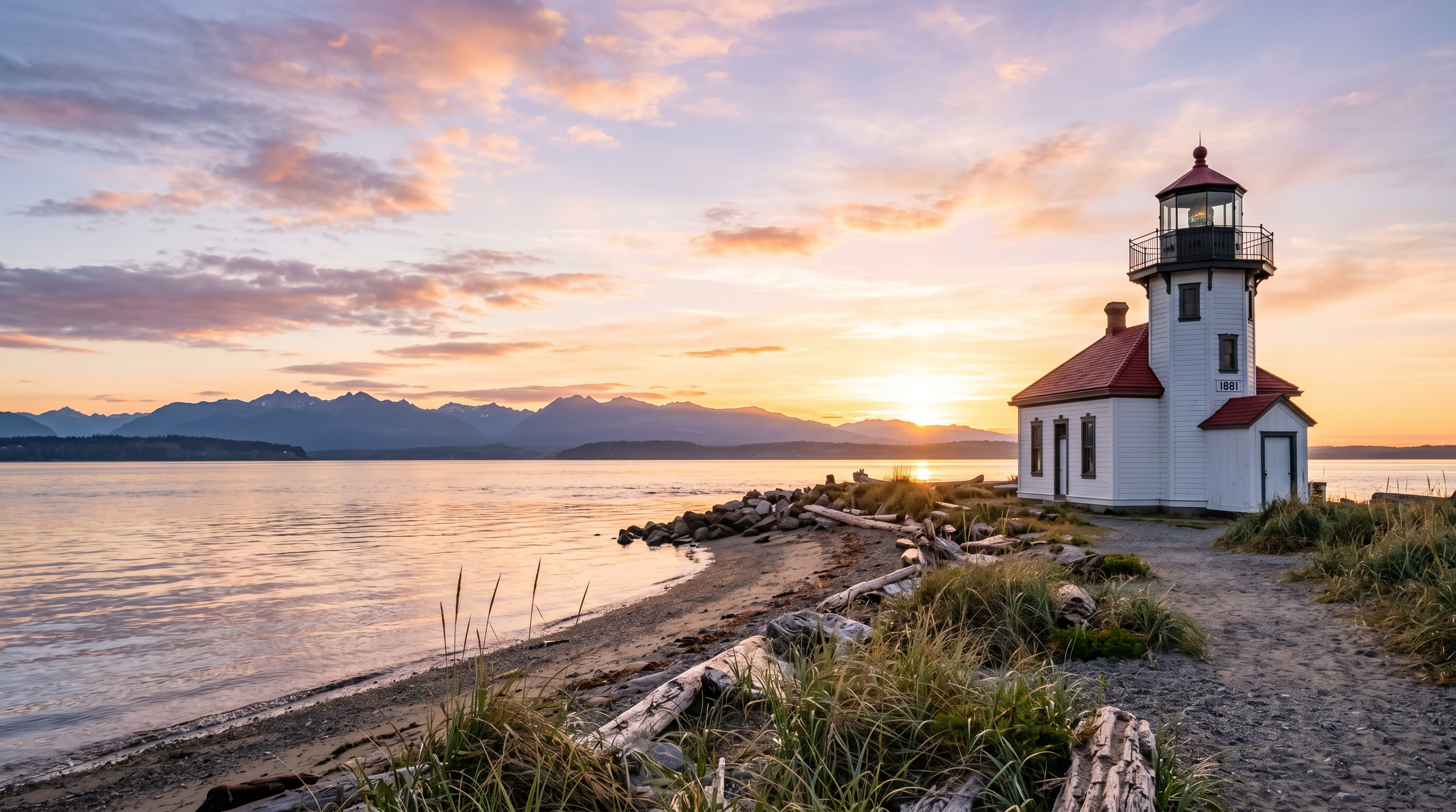 Discovery Park — West Point Lighthouse Seattle photography sample