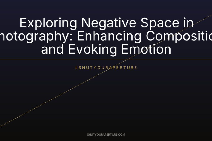 Exploring Negative Space in Photography: Enhancing Composition and Evoking Emotion