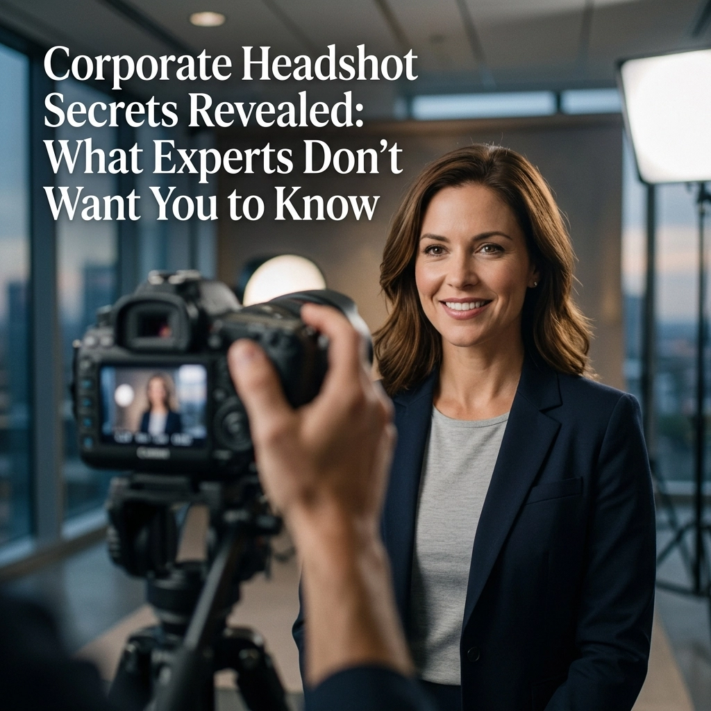 Corporate Headshot Secrets Revealed: What Experts Don’t Want You to Know