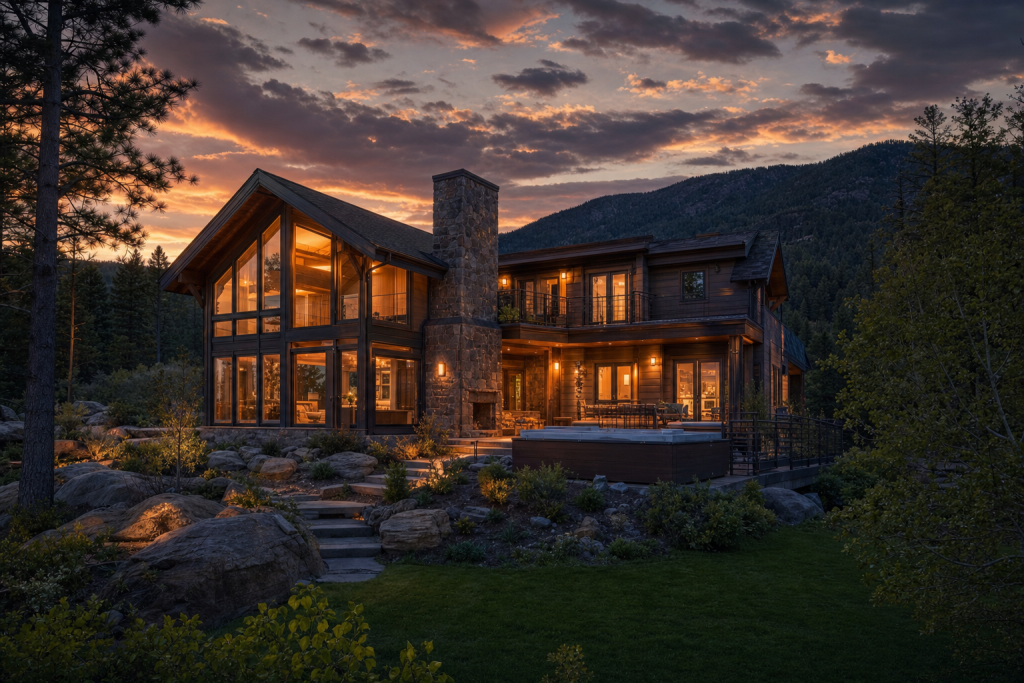 Atmospheric scene related to Twilight Real Estate Presets, soft directional light