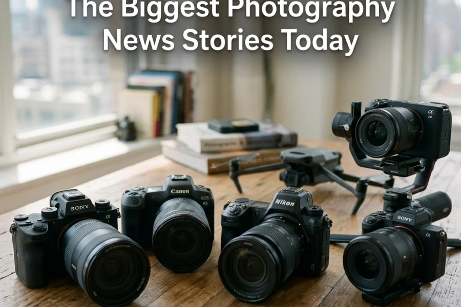 Sony, Canon, Nikon, and DJI: The Biggest Photography News Stories Today