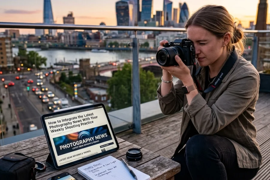 How to Integrate the Latest Photography News With Your Weekly Shooting Practice