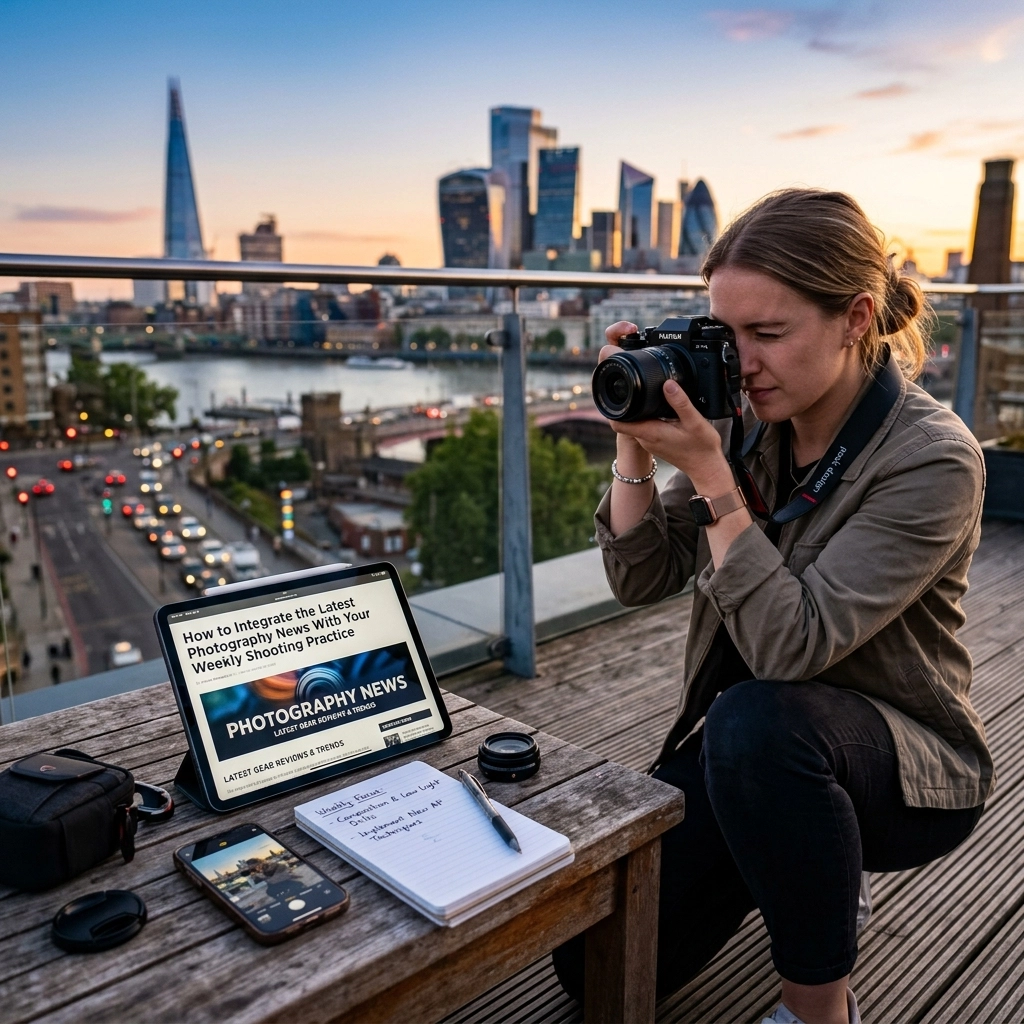 How to Integrate the Latest Photography News With Your Weekly Shooting Practice