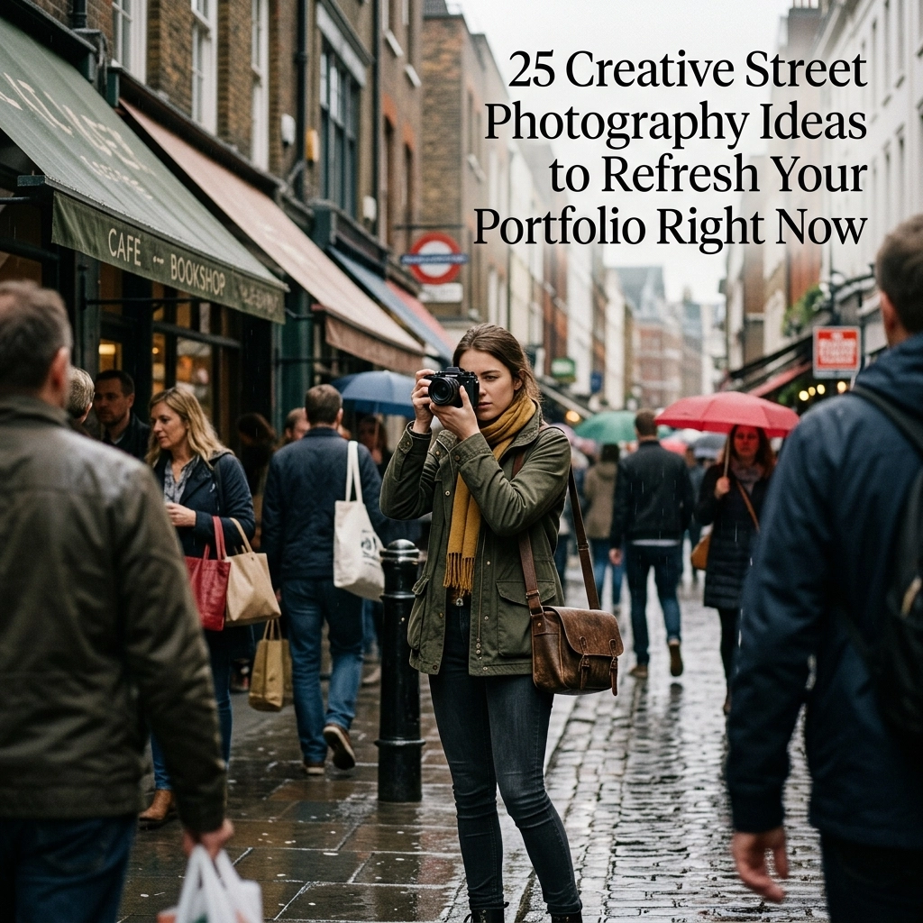 25 Creative Street Photography Ideas to Refresh Your Portfolio Right Now