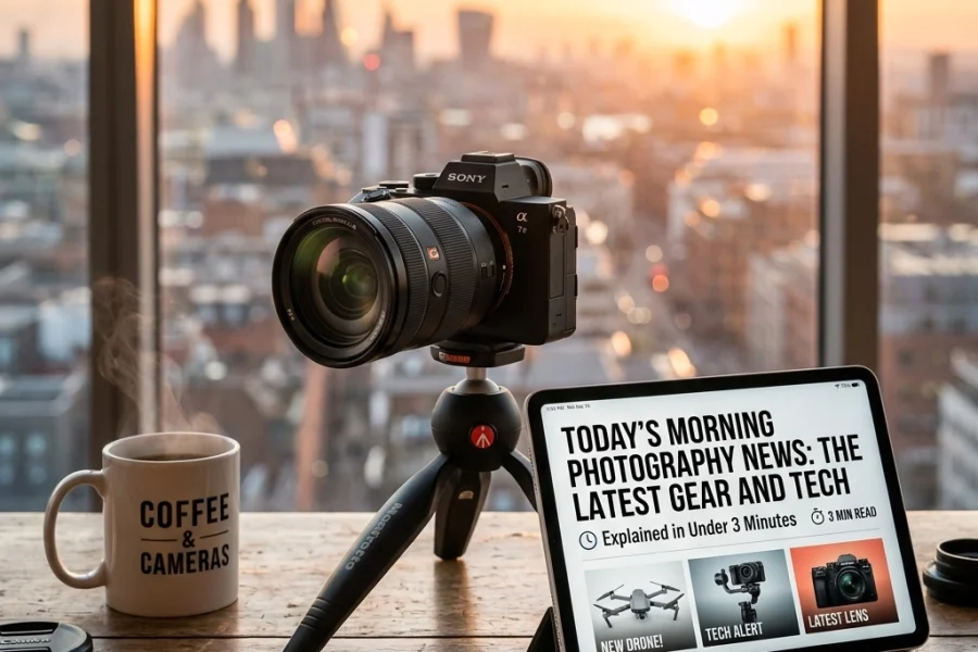 Today’s Morning Photography News Explained in Under 3 Minutes: The Latest Gear and Tech