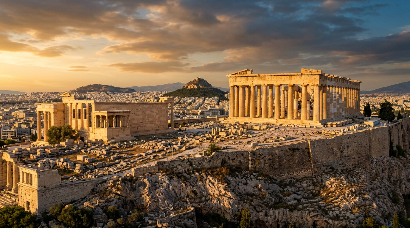 Acropolis — Parthenon & Erechtheion — from the Athens Photographer's Guide