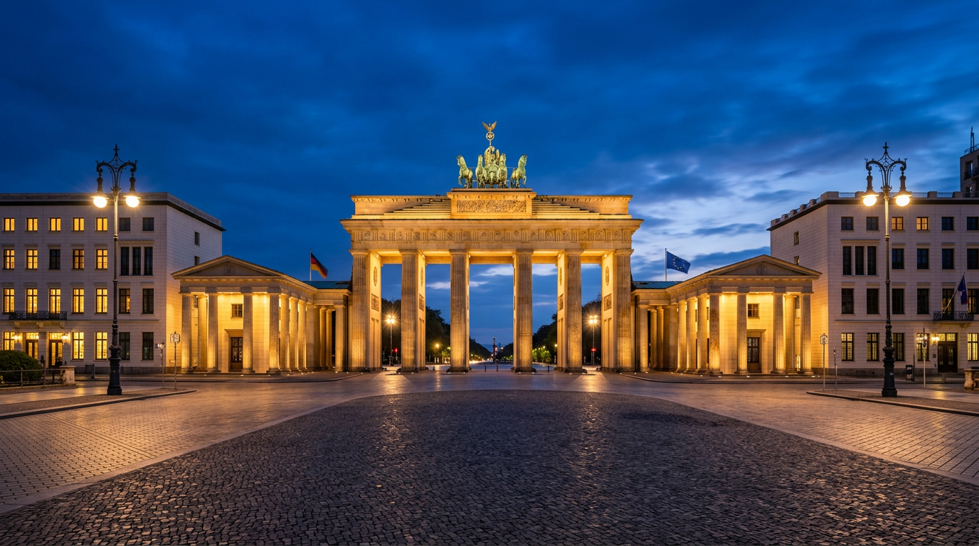 Brandenburg Gate — Pariser Platz — from the Berlin Photographer's Guide
