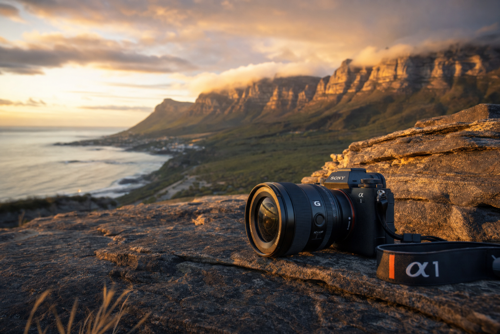 Detail-rich photograph related to Best Camera for Travel Photography in 2026, late golden hour light, photorealistic, no text