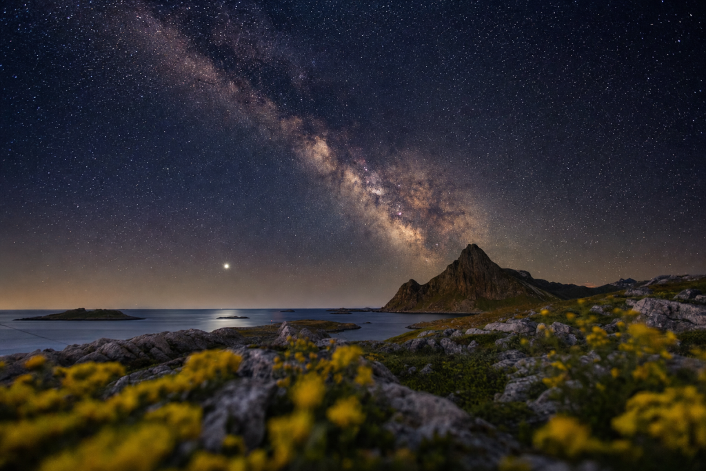 Atmospheric scene related to Best lens for milky way wide (Shut Your Aperture Guide), soft directional light