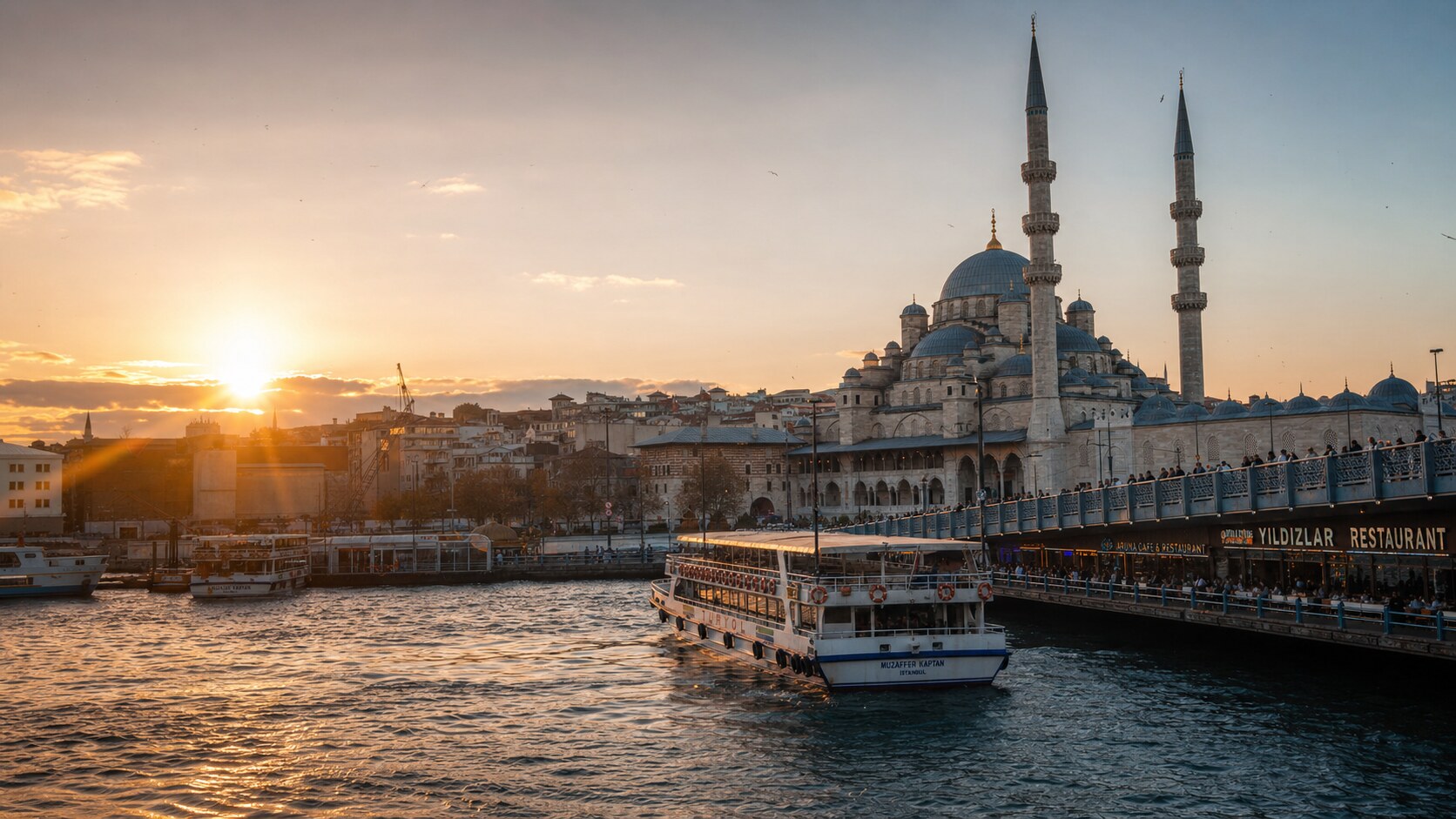 Turkey photography tour at golden hour — wide landscape view from the main scenic vantage point used by photographer-led tours