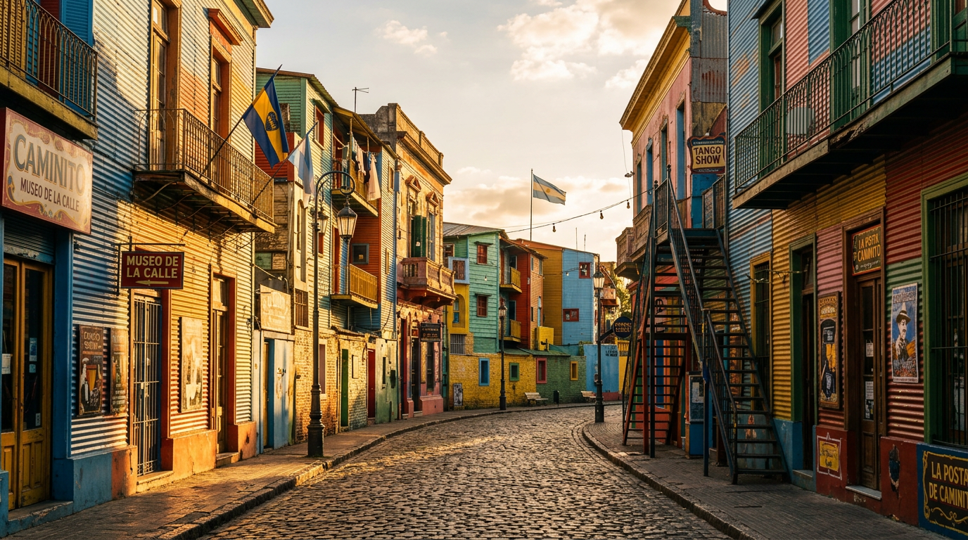 La Boca — Caminito Street Museum — from the Buenos Aires Photographer's Guide