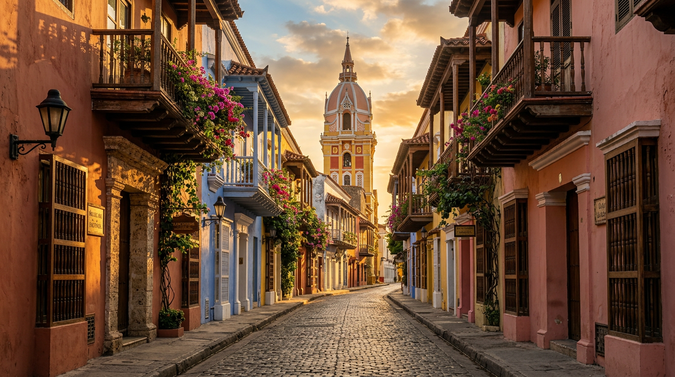 Walled City — Colonial Streets & Pastel Facades (Ciudad Amurallada) — from the Cartagena Photographer's Guide