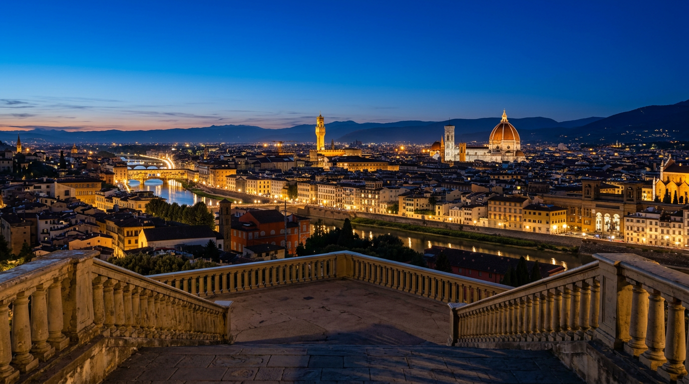 Piazzale Michelangelo — from the Florence Photographer's Guide